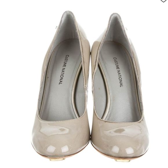 Costume National Jade patent leather pumps - Picture 3 of 6